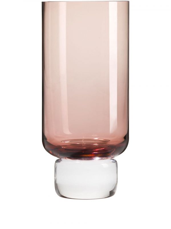  Karakter Clessidra Glass Vase - Red 