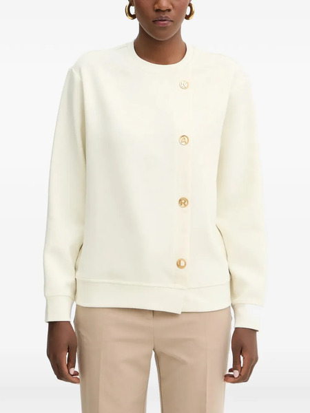  Karl Lagerfeld Buttoned Top - Neutrals 