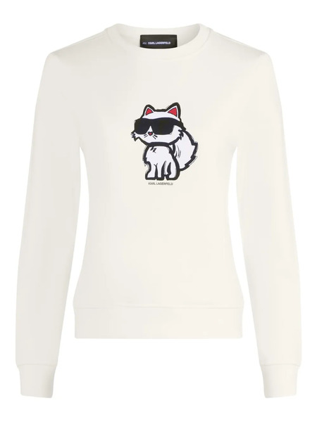  Karl Lagerfeld Choupette-print Sweater - White 