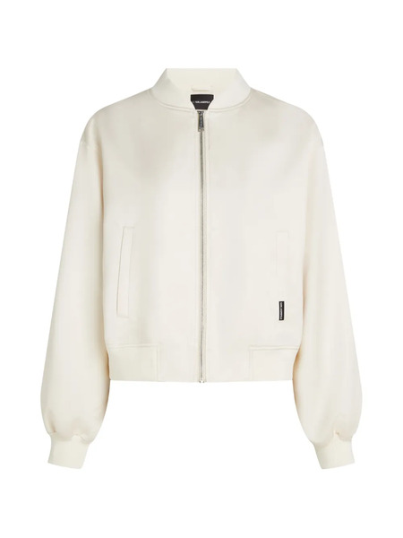  Karl Lagerfeld Côte D'azur Long-sleeve Bomber Jacket - Neutrals 