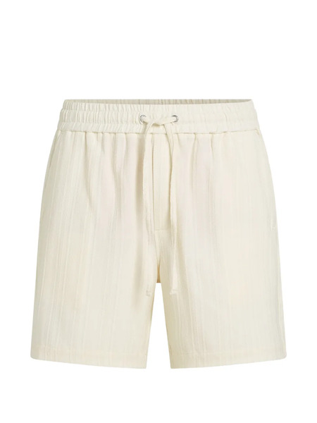  Karl Lagerfeld Drawstring Structured Shorts - Neutrals 