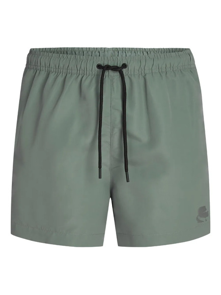  Karl Lagerfeld Drawstring Swim Shorts - Green 