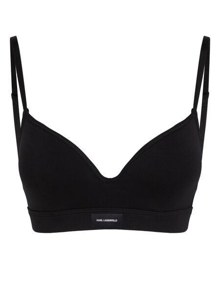  Karl Lagerfeld Essential Padded Bra - Black 