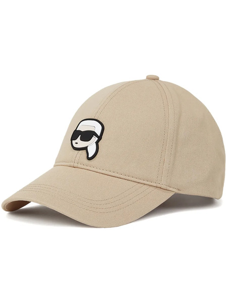  Karl Lagerfeld Ikon Baseball Cap - Neutrals 