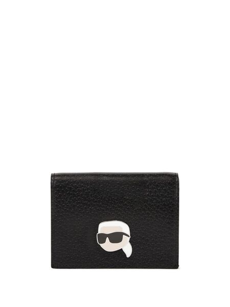  Karl Lagerfeld Ikon Bi-fold Wallet - Black 