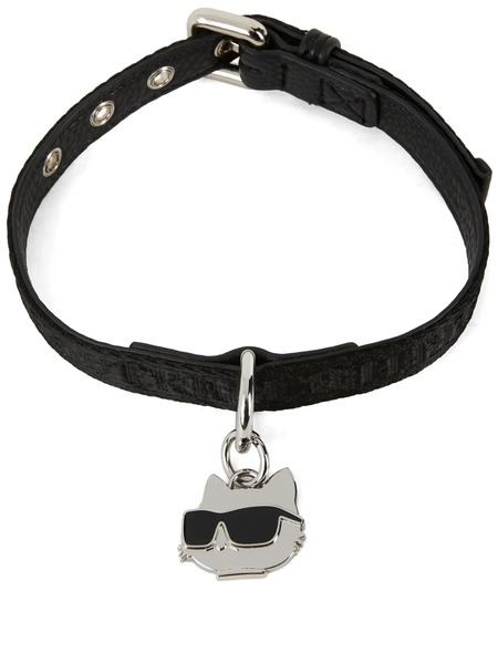 Karl Lagerfeld Ikon Cat Collar - Black 