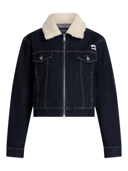  Karl Lagerfeld Ikon Denim Jacket - Blue 