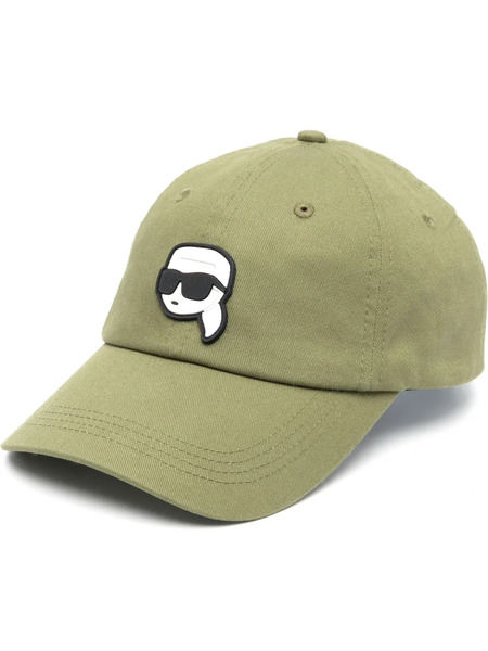  Karl Lagerfeld Ikon 2.0 Recycled Cotton Cap - Green 