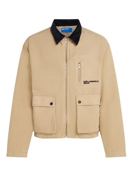  Karl Lagerfeld Jeans Cotton Jacket - Neutrals 
