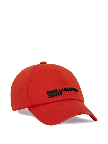  Karl Lagerfeld Jeans Logo Essential Cap - Red 