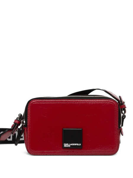  Karl Lagerfeld Jeans Logo Strap Belt Bag - Red 