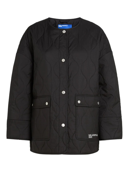  Karl Lagerfeld Jeans Quilted Jacket - Black 