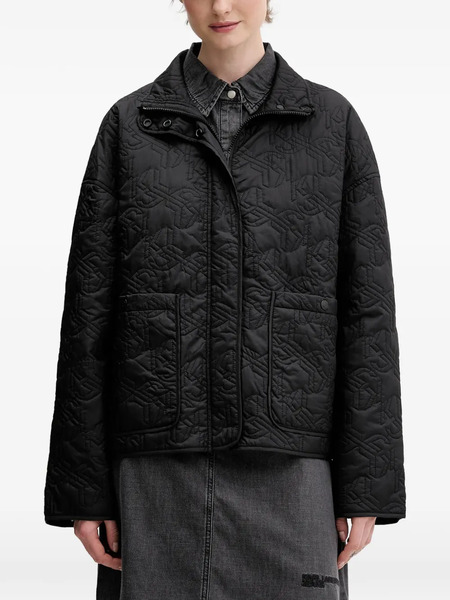  Karl Lagerfeld Jeans Quilted Jacket - Black 