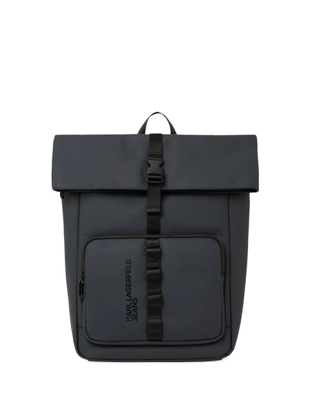  Karl Lagerfeld Jeans Roll Top Backpack - Grey 