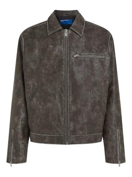  Karl Lagerfeld Jeans Zip Jacket - Grey 
