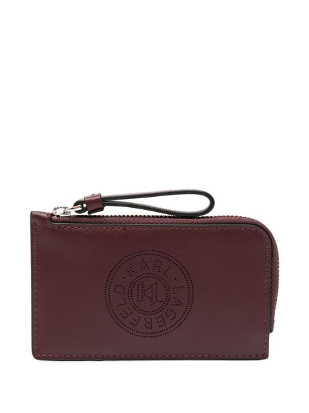  Karl Lagerfeld K/circle Wallet - Red 