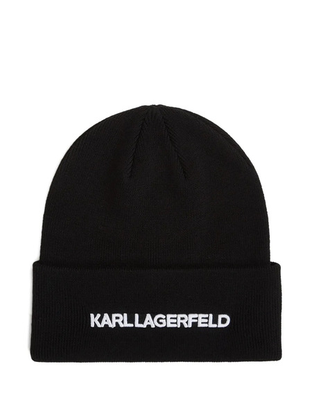  Karl Lagerfeld K/essential Beanie - Black 