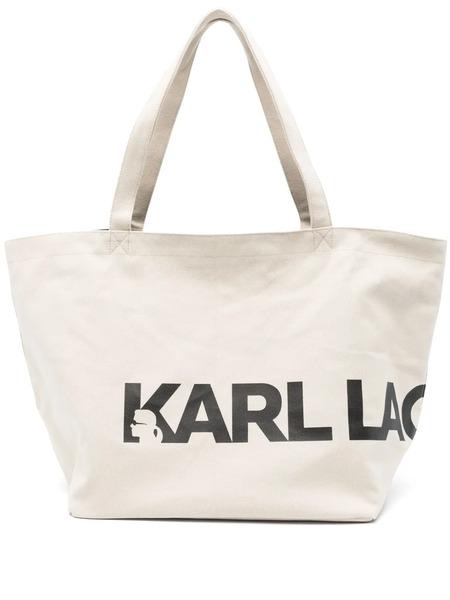  Karl Lagerfeld K/essential Tote Bag - Neutrals 