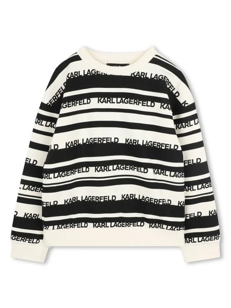  Karl Lagerfeld Kids Logo-print Sweatshirt - Neutrals 