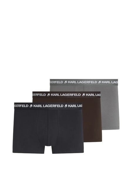  Karl Lagerfeld Logo Boxers - Grey 