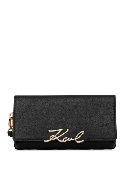  Karl Lagerfeld Logo-charm Purse - Black 
