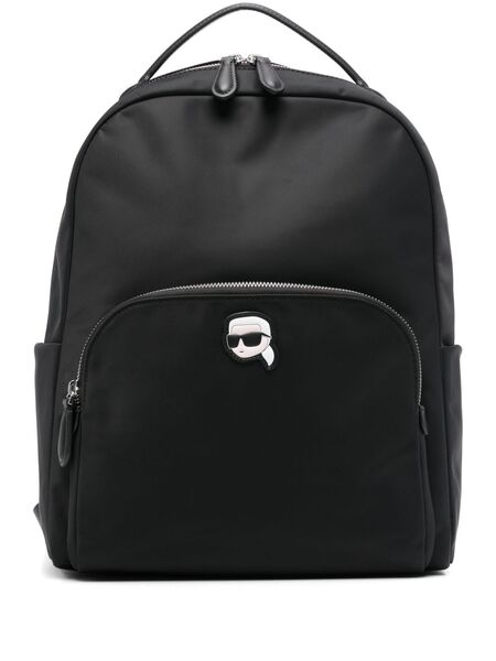  Karl Lagerfeld Logo-print Backpack - Black 