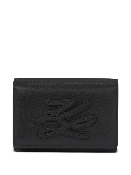  Karl Lagerfeld Medium K/autograph Bifold Wallet - Black 