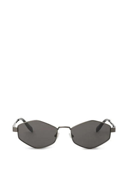  Karl Lagerfeld Monogram Geometric Sunglasses - Grey 