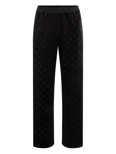 Karl Lagerfeld Monogram-pattern Track Pants - Black 