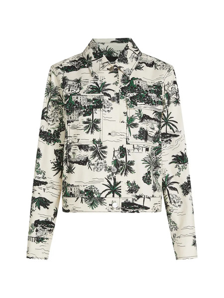  Karl Lagerfeld Printed Jacket - Neutrals 