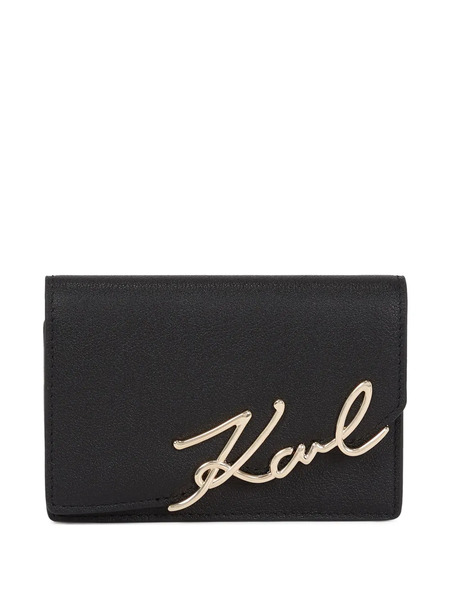  Karl Lagerfeld Signature Wallet - Black 