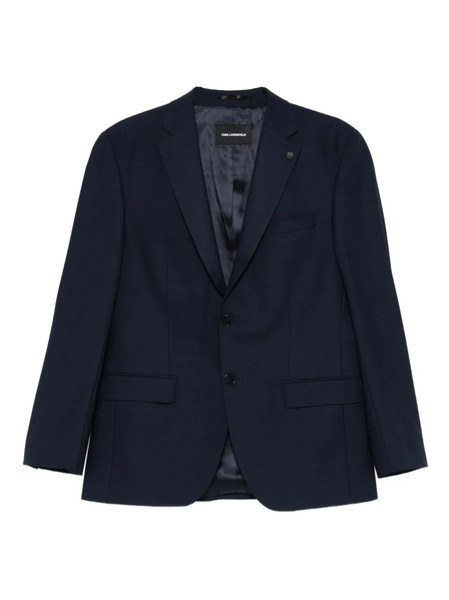  Karl Lagerfeld Single-breasted Blazer - Blue 