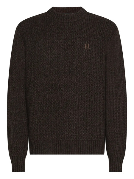  Karl Lagerfeld Textured Sweater - Brown 