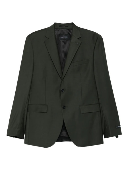  Karl Lagerfeld Two-button Notched-lapel Blazer - Green 