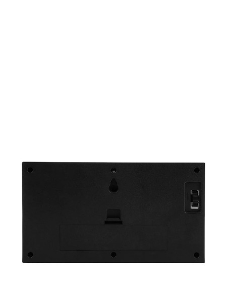  Karlsson Boxed-flip Clock - Black 