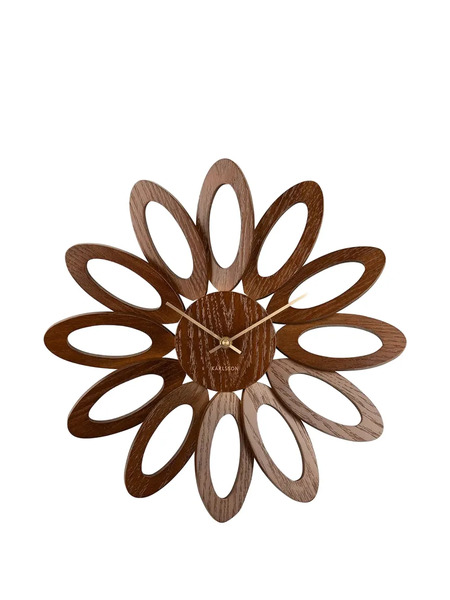  Karlsson Fiore Wall Clock - Brown 