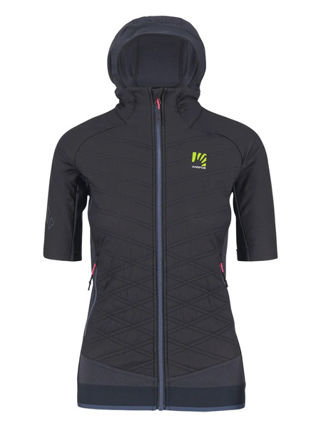  Karpos Alagna Evo W Puffy Short-sleeve Hooded Jacket - Blue 