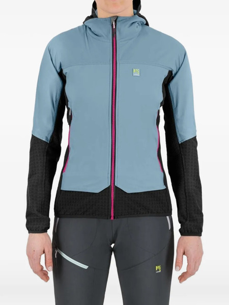 Karpos Alagna Plus 2.0 W Hooded Textured-pannels Jacket - Blue 
