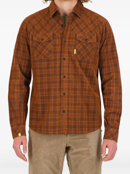  Karpos Faina Check Pocket Shirt - Brown 