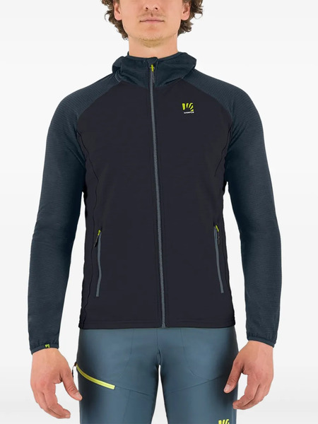  Karpos Logo-print Zip-up Hoodie - Blue 