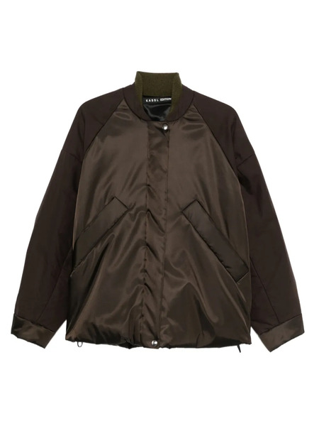  Kassl Editions Raglan-sleeves Bomber Jacket - Brown 