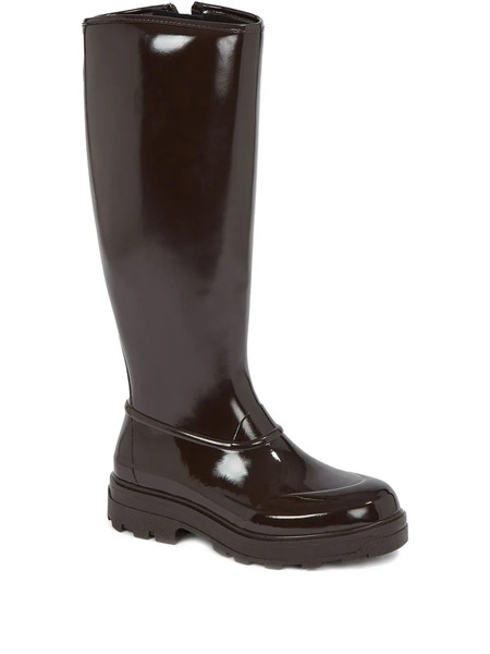  Kassl Editions Zip-up Boots - Brown 