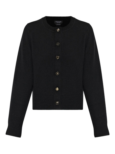  Kate Spade Button-embellished Cardigan - Black 