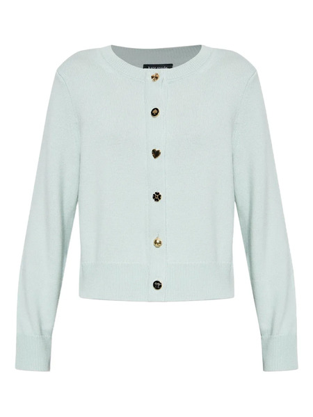  Kate Spade Buttoned Wool Cardigan - Green 