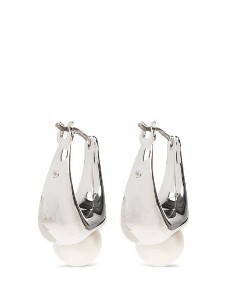  Kate Spade Faux-pearl Drop Earrings - Silver 