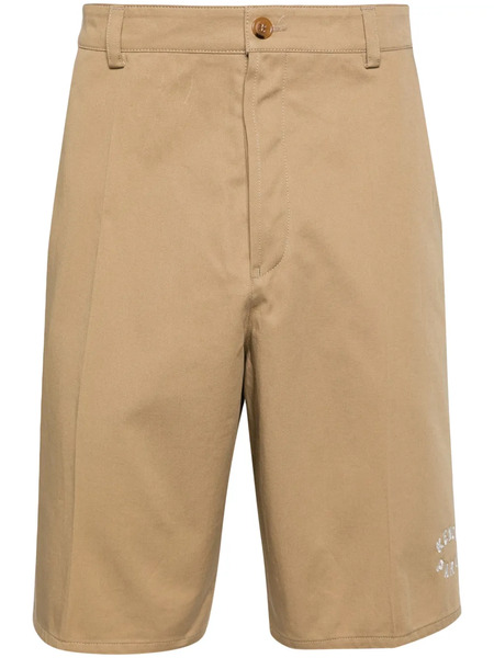  Kenzo Button-up Bermuda Shorts - Brown 