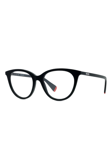  Kenzo Cat-eye Frame Glasses - Black 