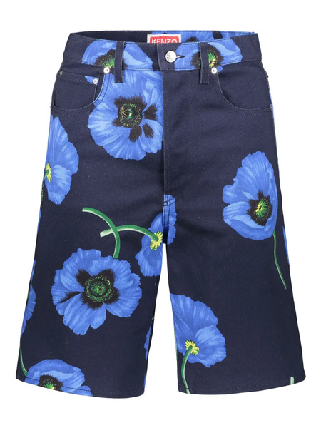  Kenzo Denim Bermuda Shorts - Blue 