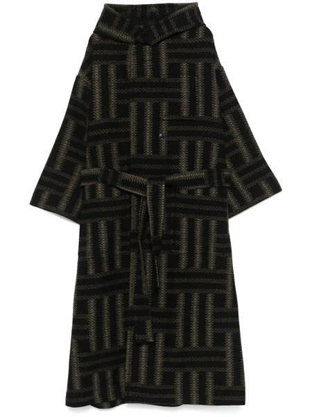  Kenzo Double-breasted Coat - Black 