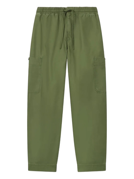  Kenzo Drawstring Cargo Trousers - Green 